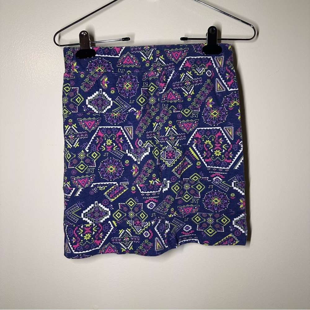 Olsenboye Multicolor Geometric Pencil Skirt